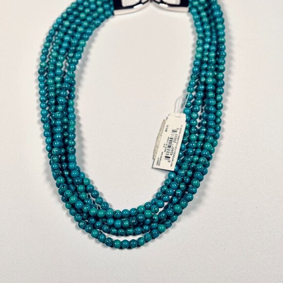 LAUREN Ralph Lauren Turquoise Necklace NWT - Picture 1 of 4